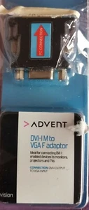 ADVENT ADVMVGF12 DVI M To VGA F Adapter - Picture 1 of 2