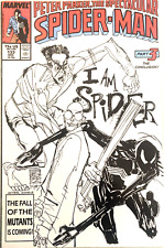 SPECTACULAR SPIDER-MAN. # 133.  1ST SERIES. DEC. 1987.  MARVEL COMICS. VFN. 8.0