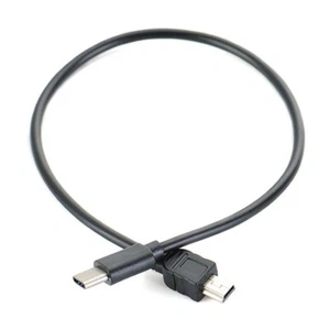 Cable USB C Type-C Male vers Mini USB 5 pin Male OTG Charge Data Cordon - 30cm - Imagen 1 de 4