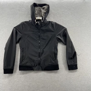 Marmot Womens Black Full Zip Hooded Softshell Jacket Size M Pockets - Picture 1 of 11