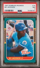 PSA 7 🔥⚾️🔥 1987 Donruss BO JACKSON Rookie RC (QTY AVAILABLE)