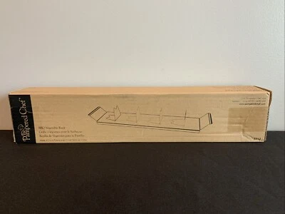 Pampered Chef BBQ Vegetable Rack Grill #2712 Retired New In Box - Image 1 of 3