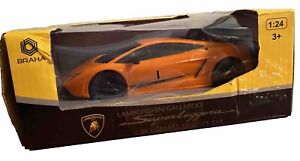 Lamborghini Gallardo Orange 1:24 Model Friction Car Diecast by BRAHA