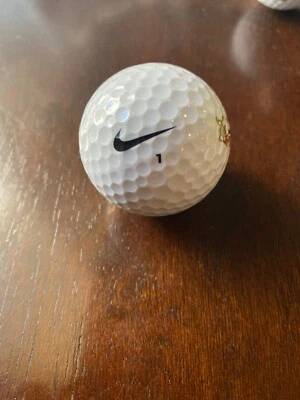 Nike One Pelotas de Golf Negras Y Pelota de Golf Top-flite #1 USADAS, Lote De 3 Foto 1 de 3