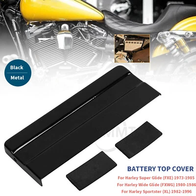 Battery Top Cover For Harley Low Rider Sportster 82-96 XLH1200 XLH1200C XLH883 Foto 1 de 4