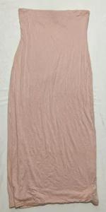 Neu mit Etikett Bar III Kleid lang poliert nude XL - Bild 1 von 4