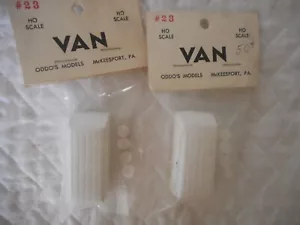 2 nuevas furgonetas de yeso Oddo's Models HO #23 - Imagen 1 de 3