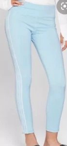 Umbro Girls Stretch Performance Pants Leggings M 8-10 Light Blue, Diamond - Picture 1 of 5