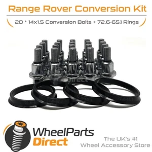 Conversion Bolt Kit to fit Range Rover Wheels onto VW Transporter T5 03-15 - Picture 1 of 4