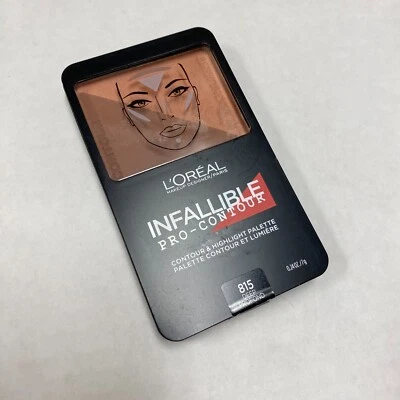 New Loreal Infallible Pro Contour & Highlight Palette 815 Deep Profond - Image 1 of 3