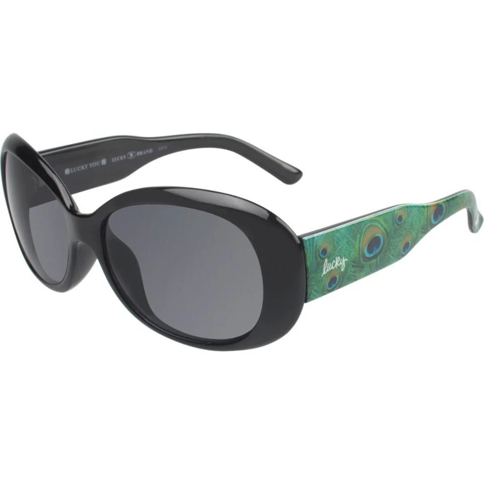 Lucky Brand Spectacles Del Mar - Black (BLA) Designer Sunglasses - Image 1 of 1