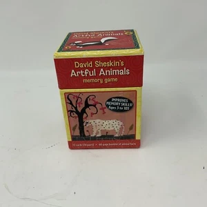 David Sheskin’s Artful Animals Memory Matching Game EUC - Picture 1 of 6