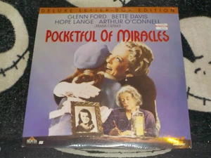 Pocketful of Miracles NEU VERSIEGELT Briefkasten Laserdisc LD Bette Davis Kostenloser Versand $50 - Bild 1 von 2