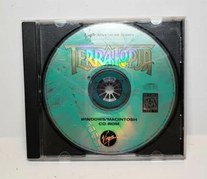 Terratopia PC MAC CD - 1994 point and click adventure! Windows + Macintosh - Afbeelding 1 van 1