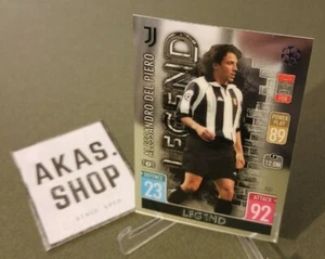 Alessandro del Piero Legend # 199 2021/ 2022 TOPPS Chrome Match Attax UCL - Picture 1 of 3