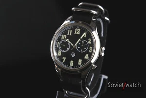 Reloj de pulsera cronógrafo soviético SLAVA reloj para hombre 2 chz reloj grande joyas 19 - Imagen 1 de 9