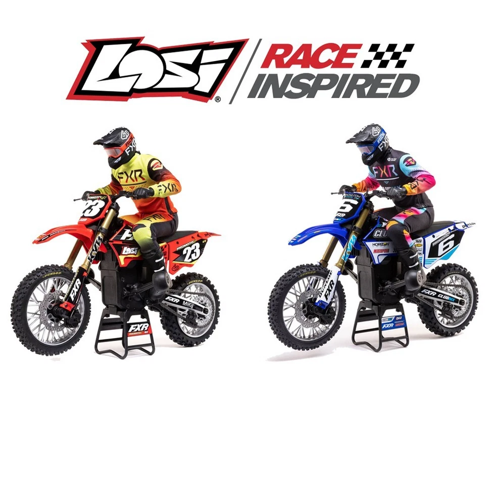 Losi LOS06000 Promoto-MX 1/4 Motorcycle RTR FXR - Bild 1 von 4