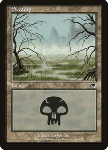 Lotto di 20x Swamp #342 - ONS Onslaught Basic Land MTG Magic PL - Foto 1 di 1