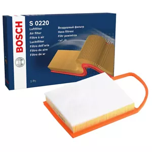 Bosch F026400220 Air Filter Fits Citroen C4 C5 DS Fiat Mitsubishi Peugeot Toyota - Picture 1 of 5