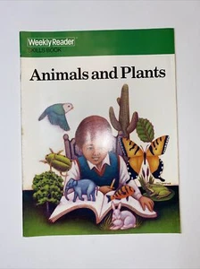 Animals and Plants (Weekly Reader Skills Book) Vintage 1985 - Picture 1 of 7