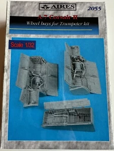 Aires 2055 A-7 Corsair II Radschächte für Trumpeter Bausatz 1/32 - Bild 1 von 1