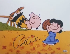 PETER ROBBINS Signed 11x14 Charlie Brown Lucy Great Pumpkin Photo Auto BAS COA - Picture 1 of 3