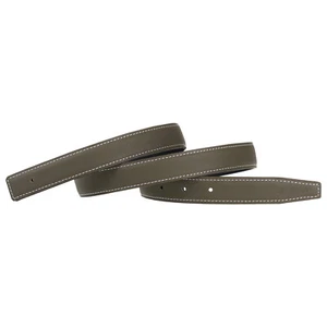 Ceinture de Remplacement Cuir Pleine Fleur 24mm H Sans Boucle - Imagen 1 de 48