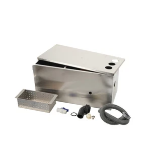 54L Ölabscheider Fettabscheider Filter Abwasser Edelstahl Fettseparator Silber - Bild 1 von 12