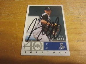 Jeremy Affeldt Autographed Signed 2003 Upper Deck 40-Man #251 Card MLB Royals - Picture 1 of 3