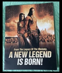 RARE 2002 Blockbuster Video THE SCORPION KING/THE MUMMY Promo Lot & Shelf Talker - Bild 1 von 4