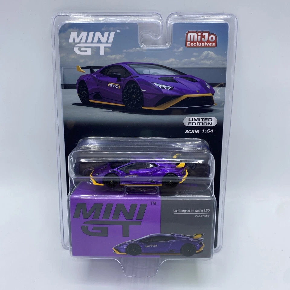 Mini GT Lamborghini Huracán STO Viola Pasifae MGT00746 1/64 746