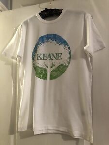 Keane White Tshirt With Tree Logo size M