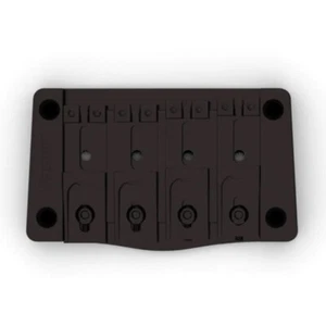Brand new 4 string Hipshot transtone black bass bridge - Foto 1 di 2