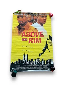 Original Vintage 1994 Above The Rim Movie Promo Poster 27x39.5 Tupac Shakur 2Pac - Picture 1 of 20