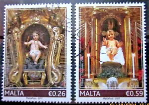 MALTA ~ S.G. 1997 - 1999 ~ CHRISTMAS 2017. ~ VFU #04477 - Picture 1 of 1