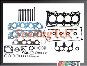 94-97 Honda F22B1 VTEC Cylinder Head Gasket Set w/ Bolts 2.2L SOHC engine motor - Picture 1 of 1