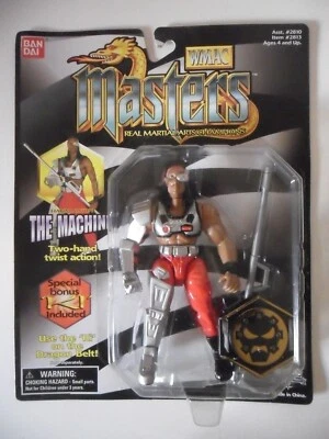 WMAC MASTERS REAL MARTIAL ARTS CHAMPIONS THE MACHINE BANDAI 1995 - Imagen 1 de 3