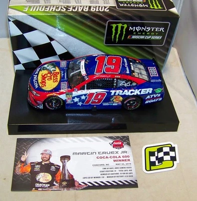 1:24 ACTION 2019 #19 BASS PRO SHOPS PATRIOTIC CHARLOTTE RACE WIN MARTIN TRUEX JR - Image 1 of 4