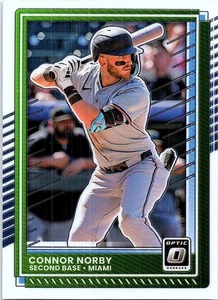 Connor Norby 2025 Donruss Optic #39 Miami Marlins - Foto 1 di 2