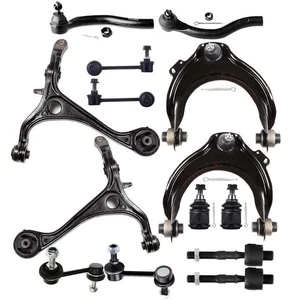 14pcs Front Control Arm Tie Rod End Link Suspension Kit For 03-07 Honda Accord - Picture 1 of 15