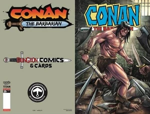 Conan The Barbarian # 25 Dungeon Comics Mike Rooth Combo Exclusive Ship 10/08 - Foto 1 di 3