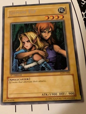 Gemini Elf LON E000 Secret Rare 1st Ed HP - Image 1 of 2