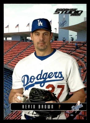 2003 Donruss Studio Kevin Brown #137 Los Angeles Dodgers - Image 1 of 2