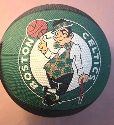 NBA Offical Boston Celtics Team Basketball Autographed by John Havlicek - Image 1 of 4