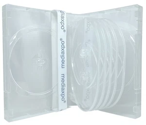 25 transparente 12 Disc DVD Hüllen - Bild 1 von 4