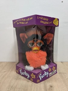 1999 Vintage Retro Tiger Tangerine Tart Furby Boxed SEALED NEU - Bild 1 von 9