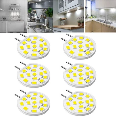 Dimmable G8 LED Light Bulbs 20W-25W Halogen Replace For Under Cabinet Puck Light - Image 1 of 4