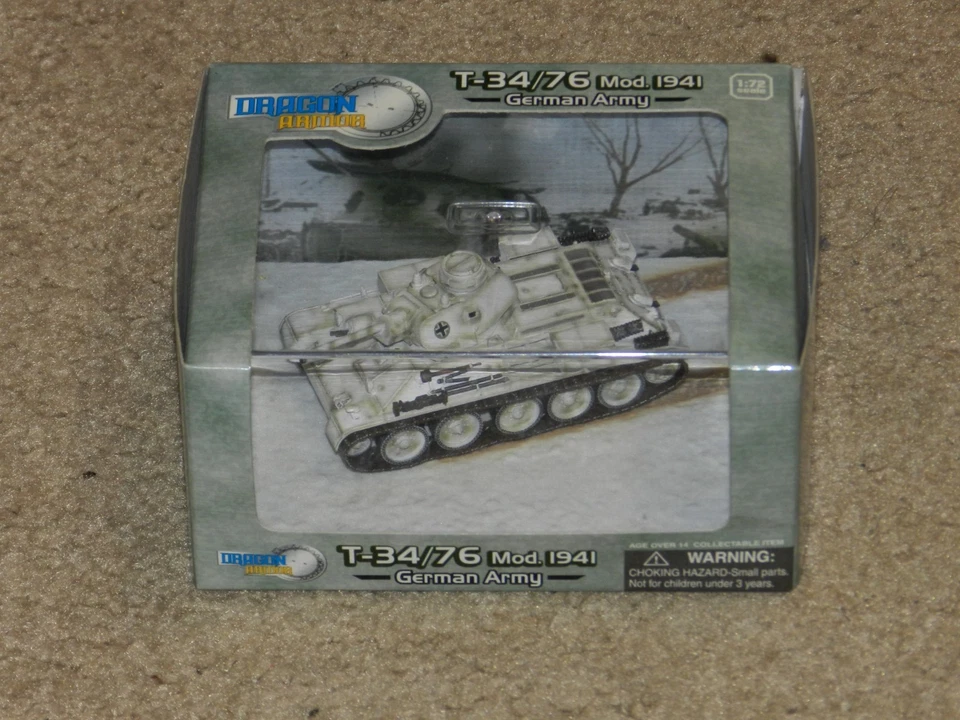 Dragon Armor T-34/76 Mod 1941 German Army 98th Infantry Div Eastern Front #60152 - Image 1 of 1