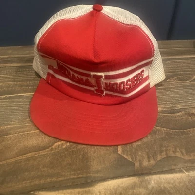 INDIANA HOOSIERS  Football / Basketball National Champions Snap-Back Vintage Hat - Image 1 of 4