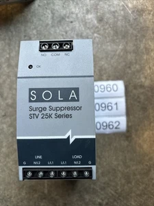 Sola Hevi-Duty Single Phase 120V 400Vpk Surge Suppressor STV25K-10S - Picture 1 of 3